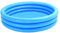YSAMAX 3 Ring Blue Crystal Paddling Pool, Swimming Pool Kids Garden Fun, Swimming Pool, Summer Fun, Water Fun, Long-Lasting, Durable, 58 x 13, Blue