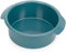 Joseph Joseph Nest Moule à Gâteau Antiadhésif Ronds, 20 cm, Acier au Carbone, Poignées Faciles à Tirer, Empilables, Garantie 10 Ans, Bleu