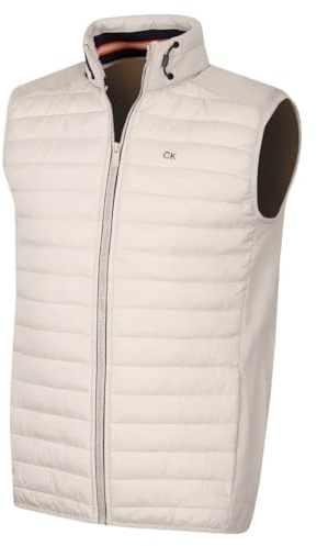Calvin Klein Herren CK Insulate Weste - Pergament - XL