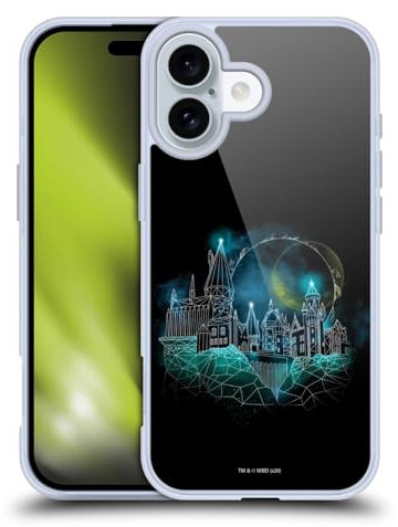 Head Case Designs Offizielle Harry Potter Hogwarts Deathly Hallows XVIII Soft Gel Handyhülle Hülle kompatibel mit Apple iPhone 16