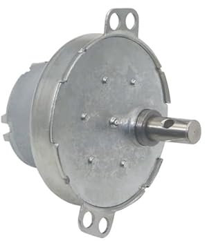 LTRAJUYNH DC Gear Motor 12V 24V Low Speed Reversible Gearbox Moter Engine Electric Fan Microwave Oven Tissue Machine JS-50T