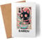 Lilavie-Design Ramen Karte Manga Otaku Japanisch Kawaii Katze Anime Nudeln