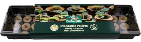 Mr Fothergills Greenhouse Kit, 36 Plantable Pellets, Large