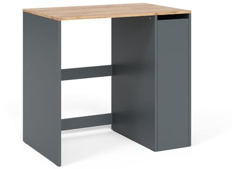 Vicco Washing machine cabinet Viktor, Anthracite/golden oak, 93.6 x 88.2 cm Washing machine base unit