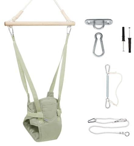 MAMOI® Hopser Baby Jumper Bouncer - Columpio para puerta para bebé a partir de 6 meses, columpio para puerta, columpio interior, columpio para puerta, columpio infantil, columpio para puerta