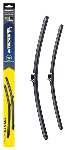 MICHELIN Scheibenwischer Multi Fit Set MF6048 | 600 mm / 475 mm | Scheibenwischer Satz | Aerodynamisch, Geräuscharm, Einfache Montage