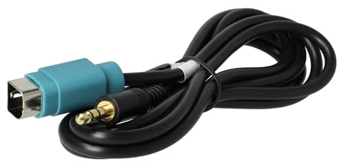 vhbw AUX Audio Adapter Kabel KFZ Radio (100 cm) Ersatz für Alpine KCE-237B - USB