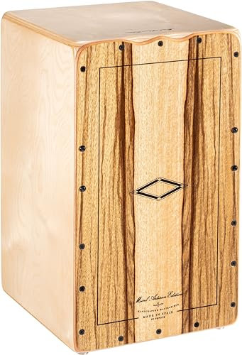 Meinl Percussion Artisan Cajon Instrument/Trommel für Erwachsene/Fortgeschrittene/Profis - Limba Frontplatte / Korpus aus Baltischer Birke - Kein Cajon Bausatz - Tango Line (AETLLI)