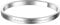 AURSTORE® Bracelet Jonc Fin en Acier Inoxydable 316L avec Message de Fais de ta Vie Un rêve et tes rêves Une réalité Largeur 4 mm Couleurs au Choix (Argenté)