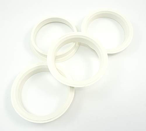 Borbet 4x Zentrierringe 72 5 65 1/72,5 auf 65,1 Weiss