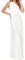 IBTOM CASTLE Femme Robe Longue Été Bohème Chic Col Rond sans Manche Imprime Robe de Plage Vacances Blanc XL