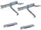 MarelShop®-Set due cerniere forno porta leggera per Lofra + due portarulli compatibili