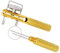 Porfeet Fishing Line Knotter, Aluminum Alloy Fishing Hook Line Tier Knotter Fishhook Double-headed Needle Tool