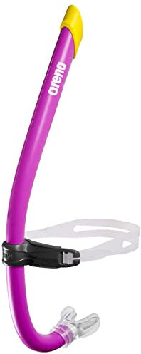 Arena Unisex Erwachsene Snorkel Swim Schnorchel Pro III, Schwimmschnorchel Mundstücken und Zwei Atemreglern, Geeignet für das Training im Meer und im Pool, Präzisionsanpassung mit Schnalle, Pink, NS