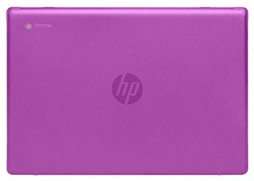 mCover Hard Shell Case Compatible with late-2020 14 HP Chromebook X360 14A-NAxxxx Series laptops (NOT Compatible with HP Chromebook 14A-CAxxxx Series and other models) (Purple)