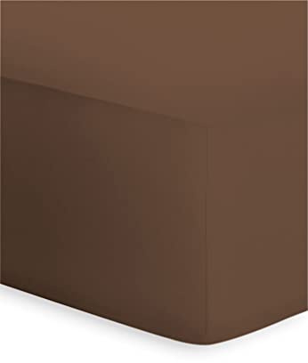 Bassetti SPANNBETTLAKEN, Marrone, 90x190 100x220