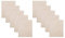Betz 10 Stück Badvorleger Badematte Badteppich Duschvorleger Frottee Premium 100% Baumwolle Größe 50x70 cm Qualität 650g/m² Farbe Sand