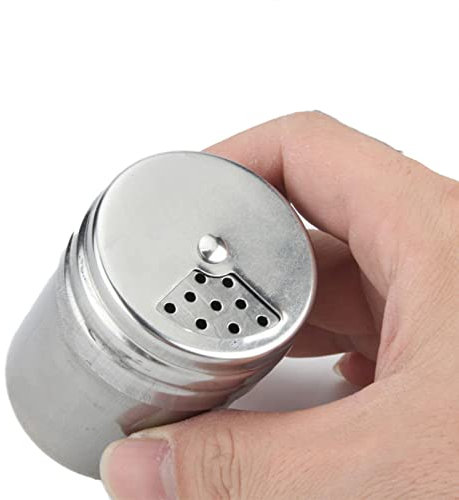 Confezione da 2 porta stuzzicadenti in acciaio inox, dispenser per stuzzicadenti, organizer per riporre stuzzicadenti, contenitore per stuzzicadenti argentati, dispenser per stuzzicadenti per casa e