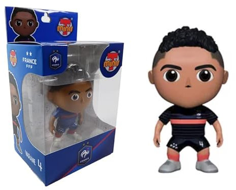 - Figurine de Foot 10 cms, Equipe de France Champions du Monde 1998-2018 FFF - VARANE 4