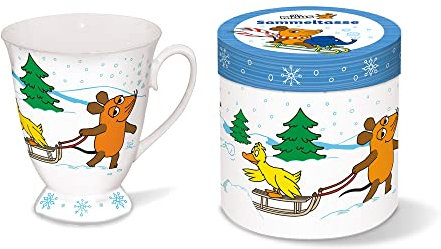 Trötsch Die Maus Sammeltasse Winter: Kaffeetasse Teetasse Geschenkidee Geschenk Tasse