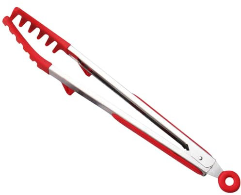 FELTECHELECTR Fermagli Per Pasta Hamburger Griglia In Acciaio Inossidabile Piastra Per Barbecue Spaghetti In Silicone Pinza Per Bistecche Pinze Per Spaghetti Comoda Pinza Per Pasta Pinza