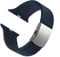 Archer Watch Straps - Cinturini Su Misura in Silicone per Apple Watch (Blu Mezzanotte, Chiusura Argento, 40/41/42mm)