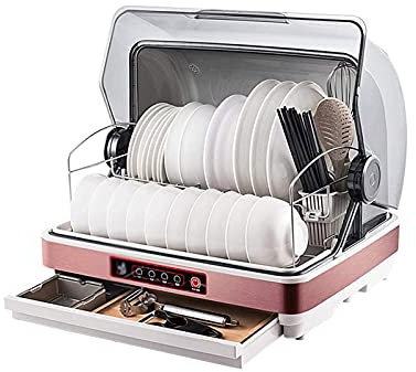 Mini Portable One-Click Dishwashing - Small Size Table Top Dishwasher Ideal For Family, Restaurant, Apartment