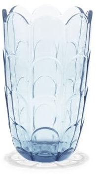 Holmegaard - Lily Vase H: 19 cm, blau