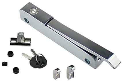 Poignée de porte d'entreposage frigorifique, poignée de porte industrielle, four à haute température, équipement de réfrigération à basse température, serrure de poignée de porte latérale d'équipement