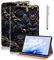 TUOLISG Hülle Case für Lenovo Tab M11 mit Stifhalter und Stift,Ultra Dünn Folio PU Leder Ständer Wallet Cover Case für Lenovo Tab M11 TB330FU 2024,Multi-Winkel Betrachtung -Blaue Blume