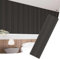 IZODEKORIZODEKOR Acoustic Wall Panels, 3D Wall Panels, Sound Proofing Slat Wall Panelling, MDF Paneling Strips, Acoustic Wall Panels Wood for Media Wall, Acoustic Panels, 4 Pack, 240x60cm | Dark Wood