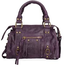 Gave Lux Borsa a Spalla Donna Vera Pelle 25x15x10 cm