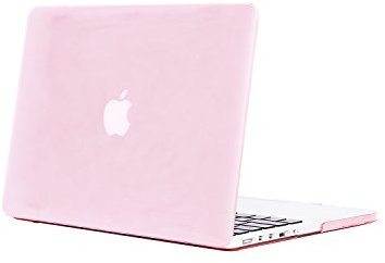 Crystal - Funda para portátil compatible con MacBook Pro de 13 pulgadas, versión 2012-2015 A1502 A1425 con pantalla Retina, funda protectora transparente para laptop (rosa)
