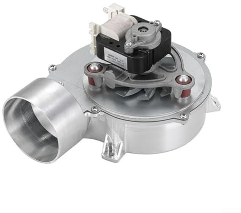 babominimer Ventilatore per camino 30 W 220 V resistente alle alte temperature a basso rumore 2000 giri/min metallo caldaia ventola diametro 80 mm per armadio gonfiabili barbecue dispositivi di