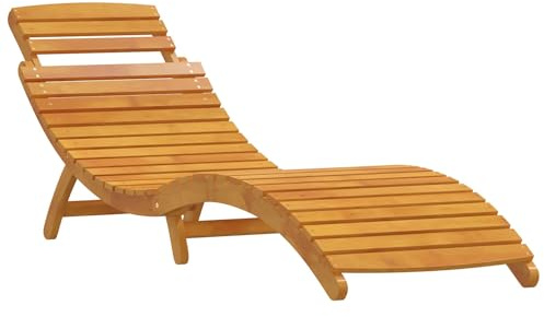 vidaXL Tumbonas de Madera de Teca Sólida Ajustables de 2 Piezas para Exterior – Muebles Cómodos para Balcones y Jardines, Sillón Reclinable con Ajuste Manual