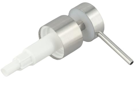 304 Edelstahl-Seifenspender-Pumpkopf mit langem Rohr für Badezimmer, Küche, Lotion, Shampoo, Flasche, Ersatz-Pumpe, 25 mm Flaschenmund (G)