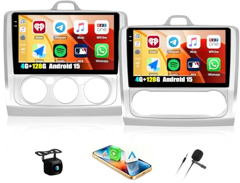 4G+128G GOHHDL Android Radio Coche para Ford Focus Exi MT 2 3 2004-2011