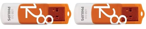 Philips Vivid Édition Super Speed clé USB 3.0 128 Go avec Capuchon pivotant pour PC, Ordinateur Portable, Stockage de données informatiques, Vitesse de Lecture jusqu'à 100 Mo/s