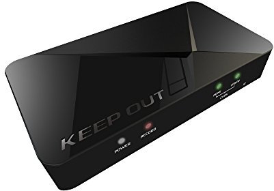 Keep Out Gaming SX300 - HD Streaming Tarjeta de Captura de Video, Negro
