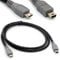 BSHTU Micro USB to Mini 5-pin USB Extension Cable Code OTG Mobile Device Adapter Data Sygn Charger Male to Male Converter (1 Meter)