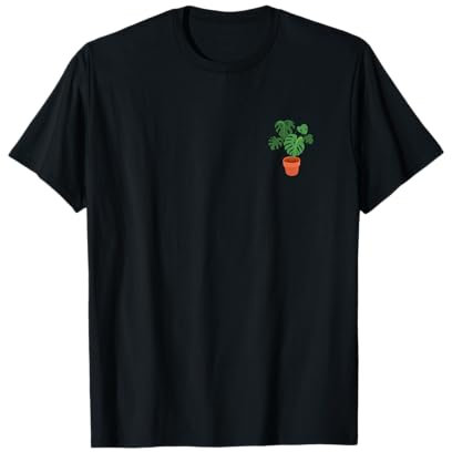 Monstera Deliciosa House Plant T-Shirt