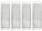 4 piezas de repuesto de filtro para Cecotec Conga 3490 3290 3390 3590 3690 3790 4090 para Mijia STYJ02YM Partes de accesorios de aspirador