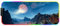 DORRISO RGB Alfombrilla de Ratón Juego Grande 800x300x3 mm XL Gaming Alfombrilla Raton RGB Impermeable con Base de Goma Mouse Pad para Gamers Ordenador PC Laptop Pico de la montaña