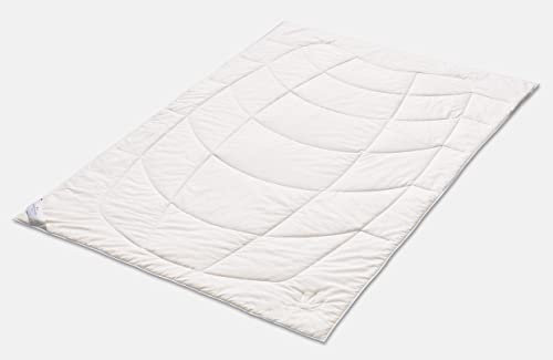 Kauffmann Hanf Leicht Steppbett Sommerdecke Monodecke 135x200 cm 400 g vegan