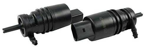 Bapmic 2x Waschwasserpumpe Scheibenreinigung A2108690921 Ersatz für BMW 1er E87 3er E36 E46 E91