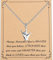 FUSTMW ASL Necklace I Love You Hand Sign Language Charm Pendant Necklace Sign Language Jewelry Interpreter Gift ASL Jewelry Gift for Deaf