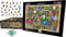 WOODEN.CITY Holzpuzzle Erwachsene 4000 Teile - Bücherregal Puzzle für Erwachsene mit Einzigartigen Teilen & Ausgefallenen Formen, Jigsaw Puzzle, Geschenke für Frauen, Colin Thompson Bild Autor