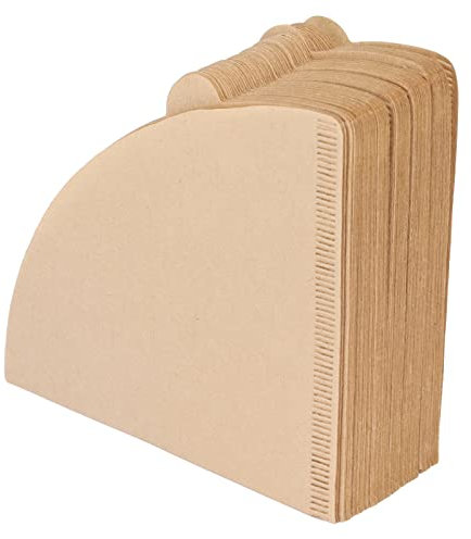 Tyenaza 100 Stück V60 Kaffeefilter Papier, Einweg-Kaffees ieb aus Naturholz Zellstoff-Cone-Form, Fit für Bier Maschinen, Kaffee Maschinen, Filter tropfer(V01)