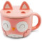 Mousehouse Gifts - Owl Mugs with Biscuit Holder Lids, Novelty Animal Mugs for The Whole Family