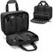 GOBUROS Gun Tactical Range Bag für 4 Handfeuerwaffen und Munition, Duffle Pistolentasche mit TSA-Schloss und 14x Magazinfächern für den Jagd-Schießstand-Sport